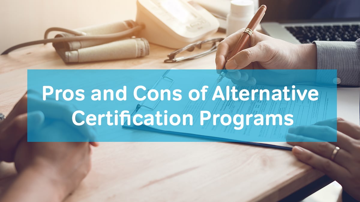 Pros and cons of alternative certification programs